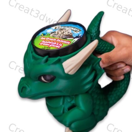 3D printed Ben and Jerry ice cream holder mug