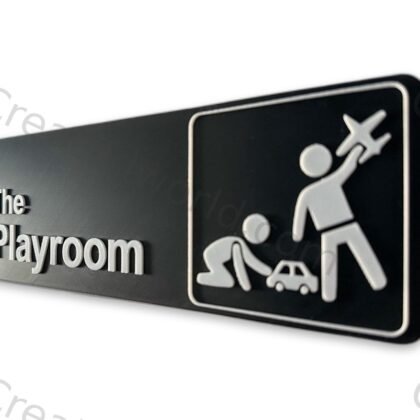 The Playroom Door Sign