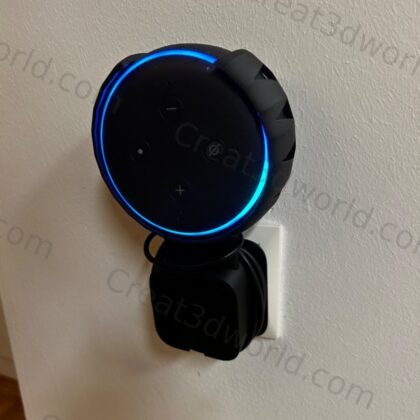 Echo Dot Outlet Bracket — Wall Plug Mount for Amazon Echo Dot