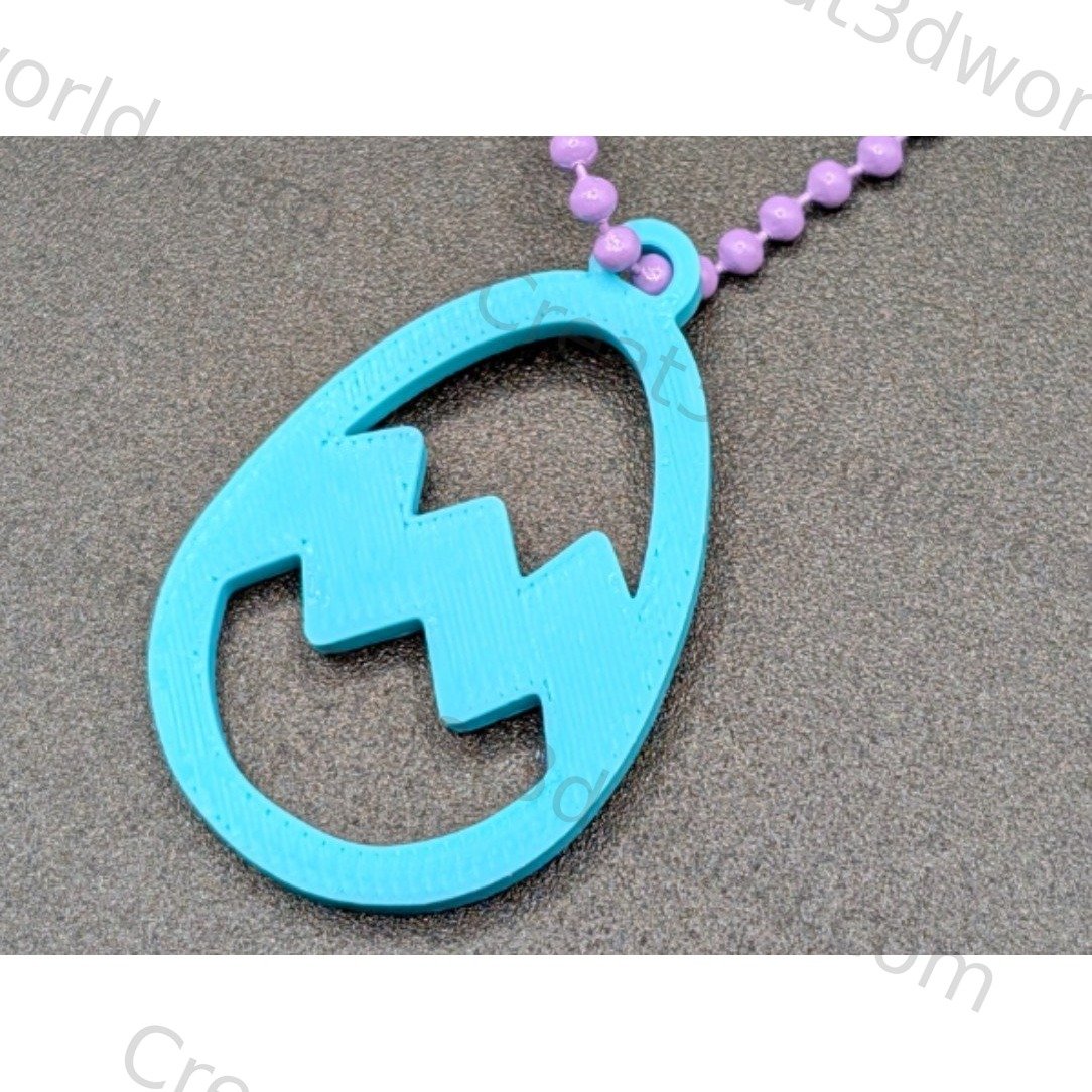 Cute Easter Egg Keychain (No AMS)