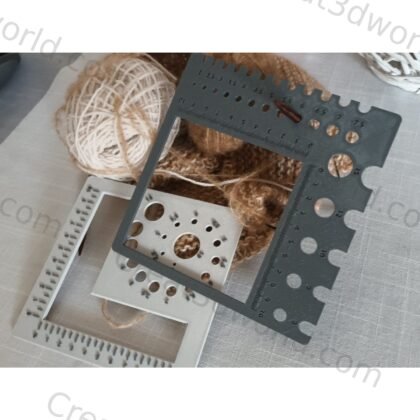 Knitting Gauge & Needle Ruler
