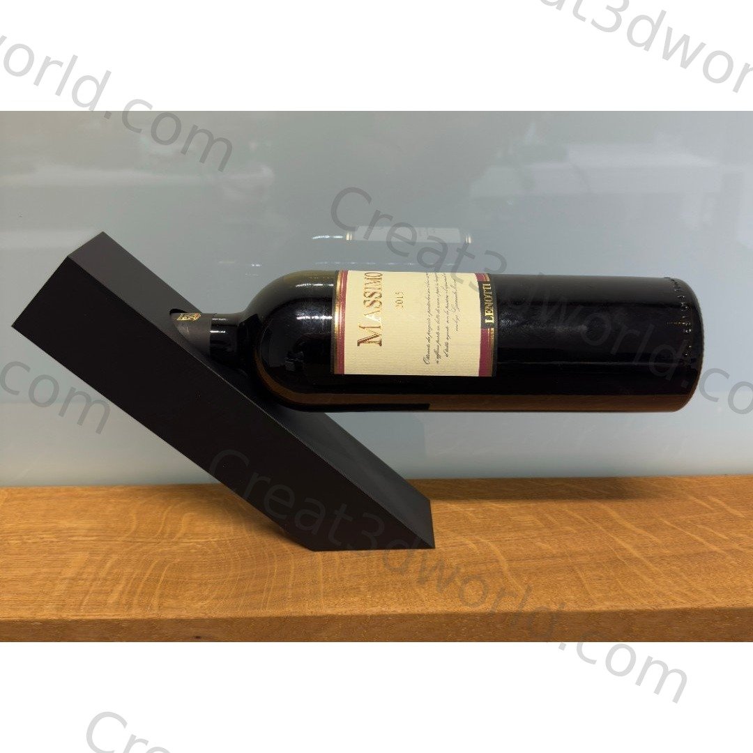 Corner Wine Bottle Holder
